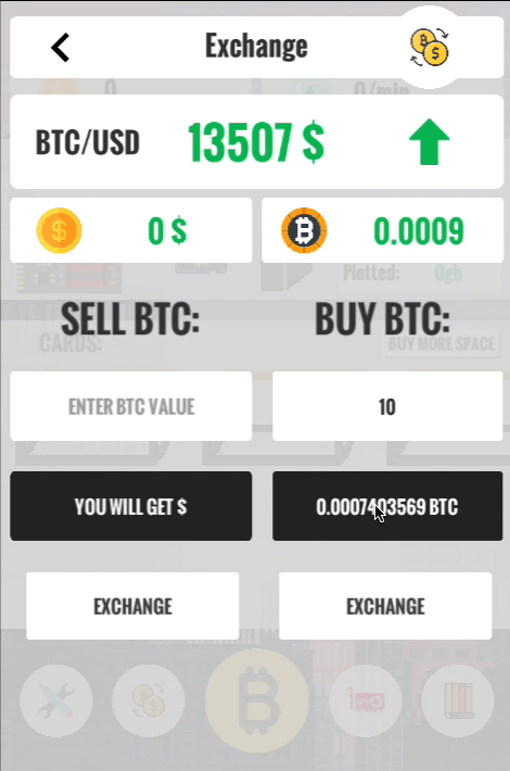 Bitcoin Clicker Screenshot 5 Bitcoin Clicker Screenshot 5