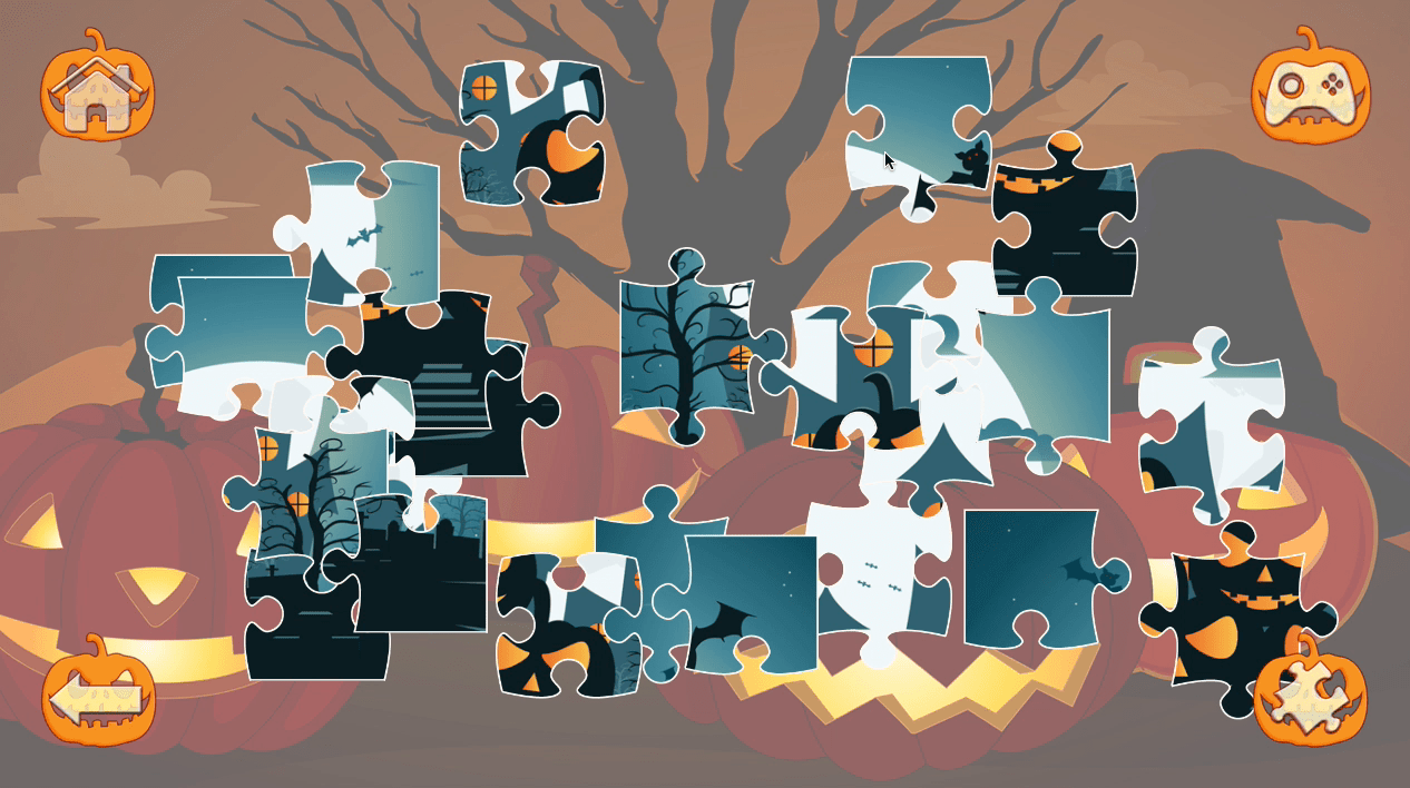 Halloween Night Jigsaw Screenshot 3 Halloween Night Jigsaw Screenshot 3