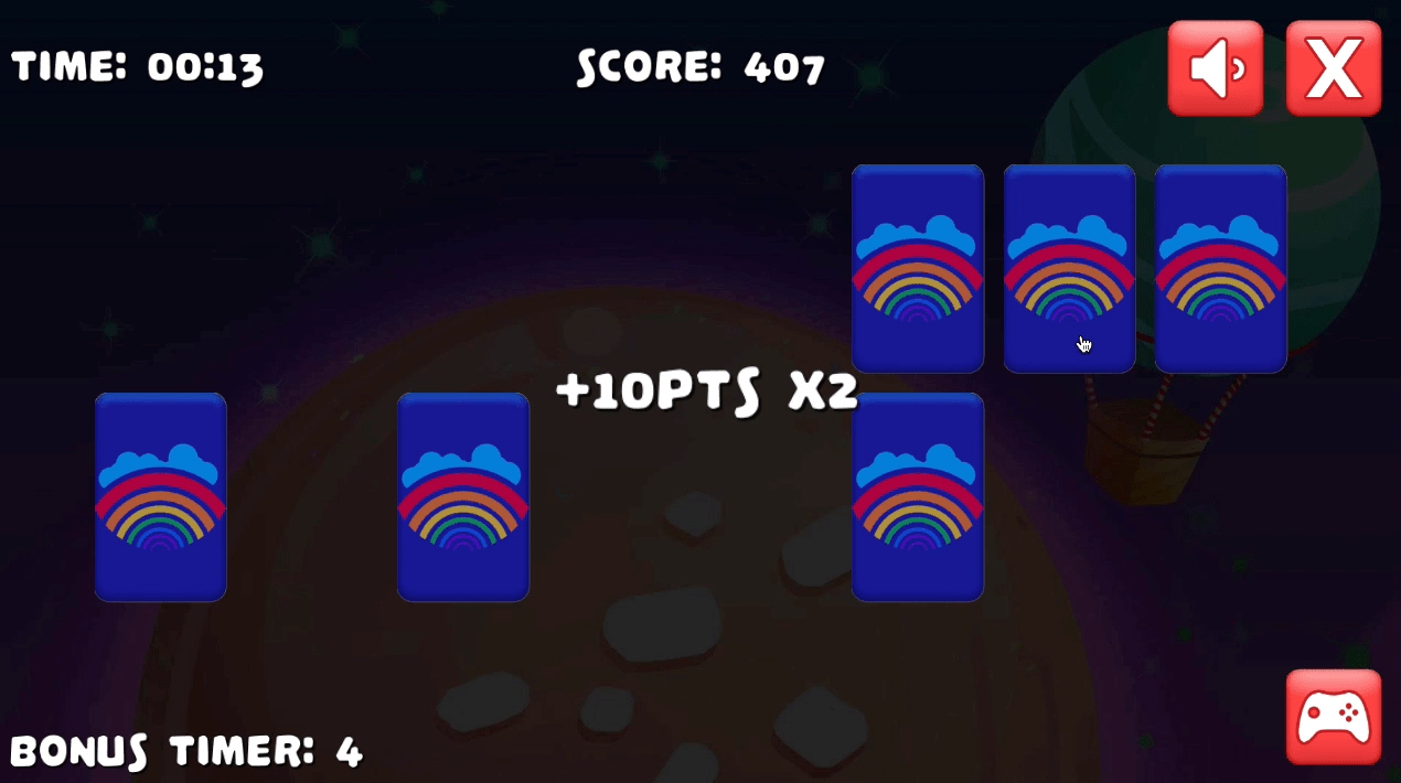 Сute Little Monsters Memory Screenshot 1 Сute Little Monsters Memory Screenshot 1