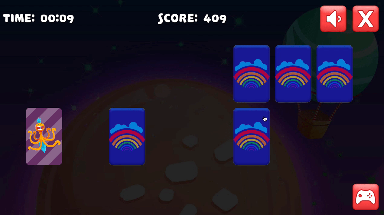 Сute Little Monsters Memory Screenshot 11 Сute Little Monsters Memory Screenshot 11