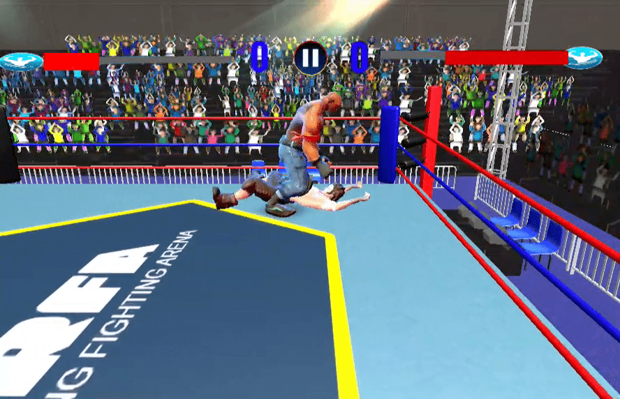 Body Builder Ring Fighting Arena: Wrestling Games Screenshot 1