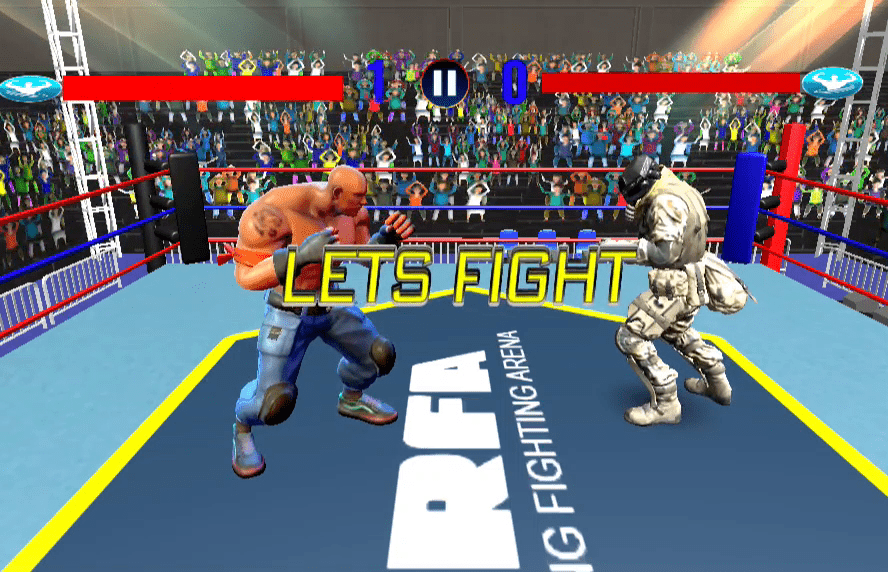Body Builder Ring Fighting Arena: Wrestling Games Screenshot 3