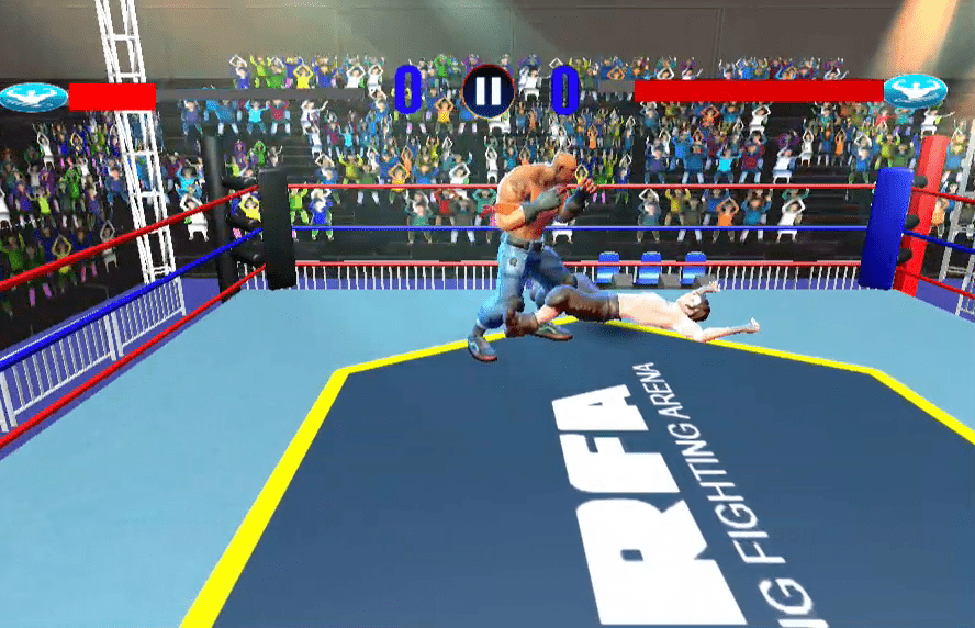 Body Builder Ring Fighting Arena: Wrestling Games Screenshot 4