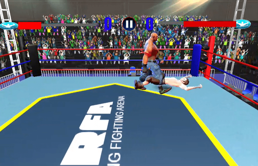 Body Builder Ring Fighting Arena: Wrestling Games Screenshot 5
