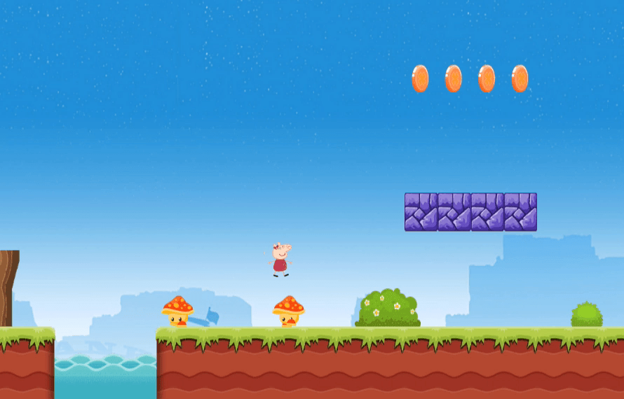 Pig Adventure Game Screenshot 1