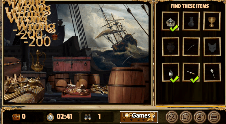 Pirates Hidden Objects Screenshot 7