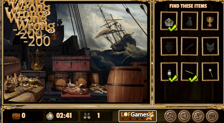Pirates Hidden Objects Screenshot 7 Pirates Hidden Objects Screenshot 7