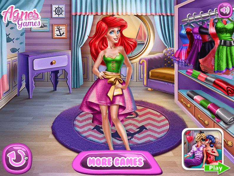 Princess Mermaid Realife Shopping Screenshot 1