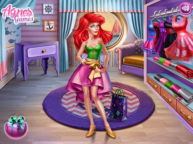 Princess Mermaid Realife Shopping Screenshot 2