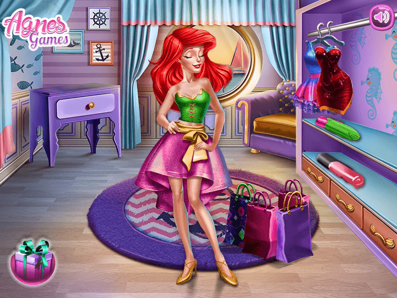 Princess Mermaid Realife Shopping Screenshot 3