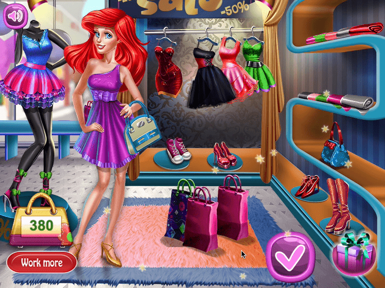 Princess Mermaid Realife Shopping Screenshot 8