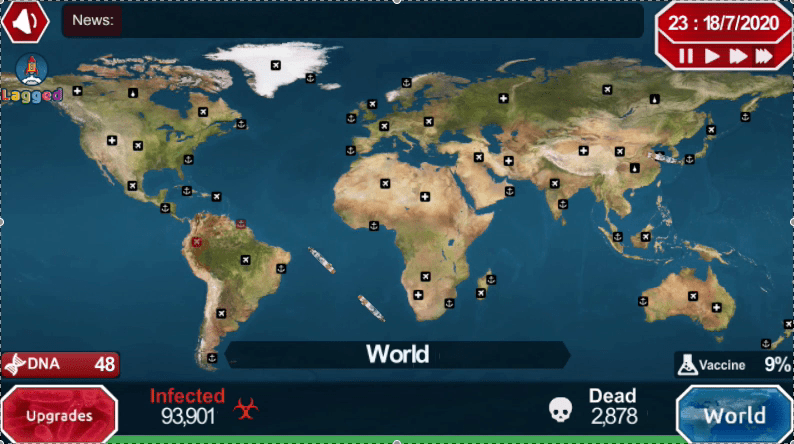 Pandemic Simulator Screenshot 3 Pandemic Simulator Screenshot 3