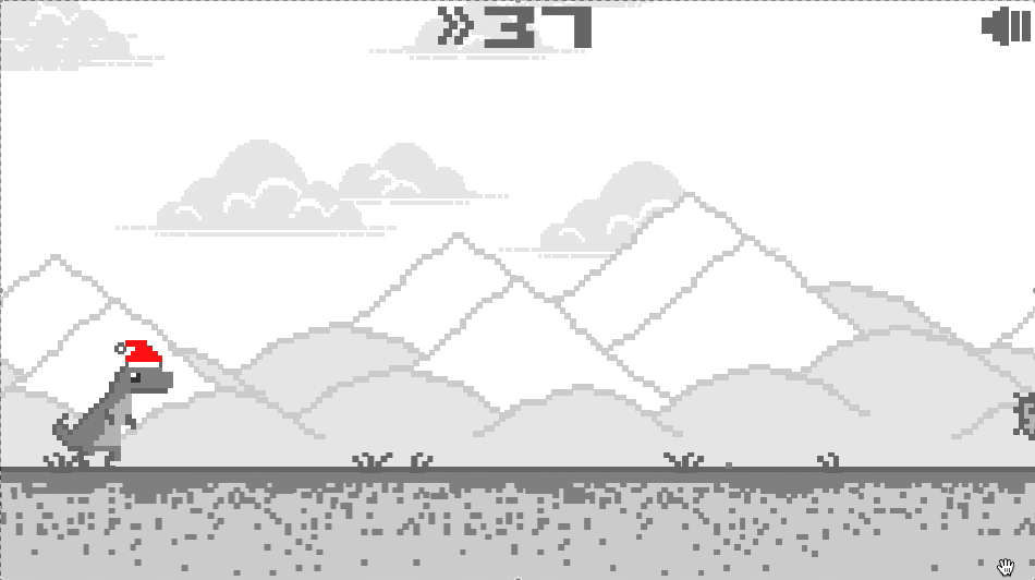 Santa T-Rex Run Screenshot 4 Santa T-Rex Run Screenshot 4