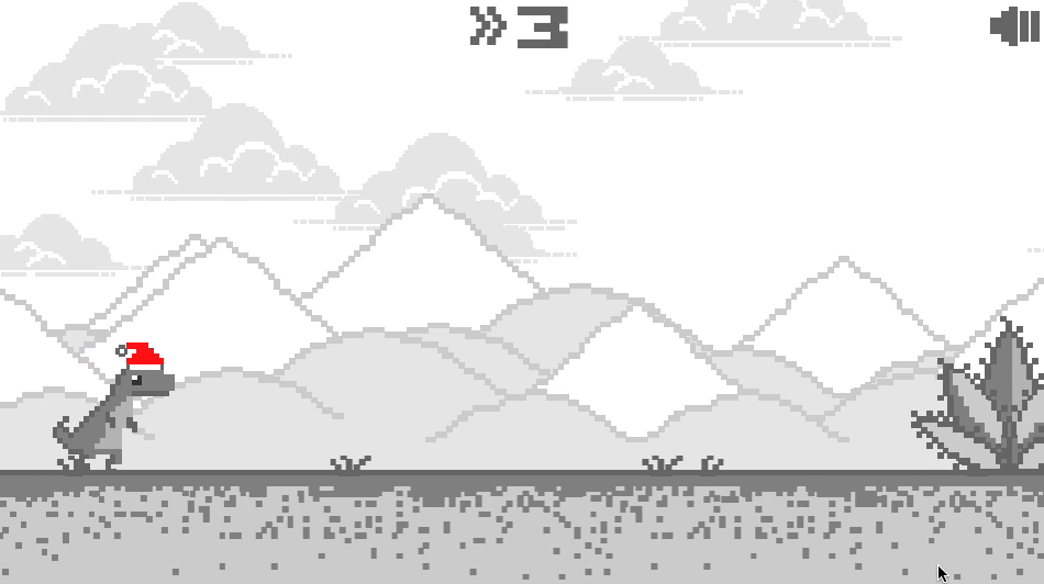Santa T-Rex Run Screenshot 7 Santa T-Rex Run Screenshot 7
