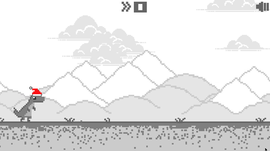 Santa T-Rex Run Screenshot 8