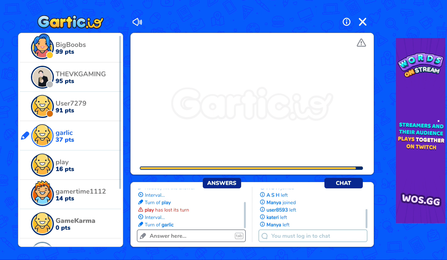 Gartic.io Screenshot 2 Gartic.io Screenshot 2