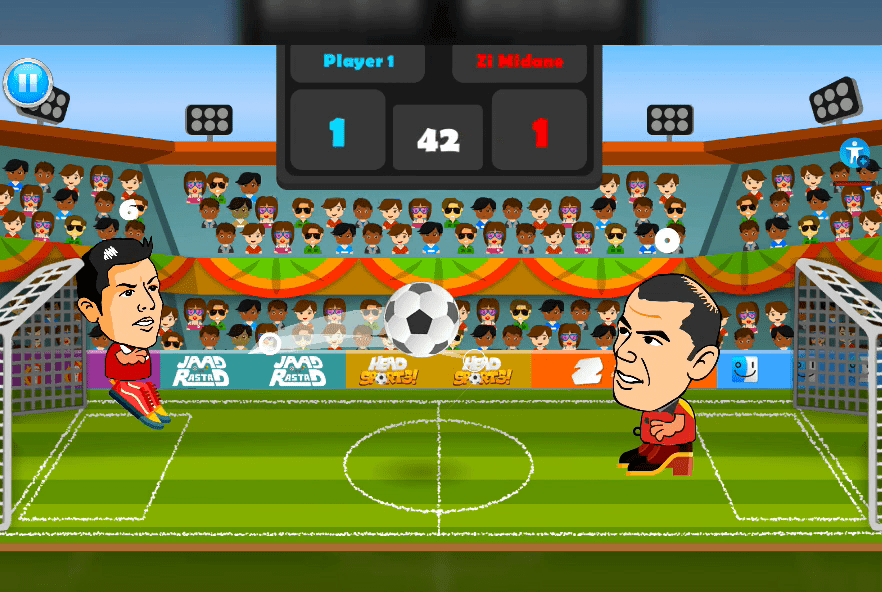 2 Player Head Football Screenshot 1