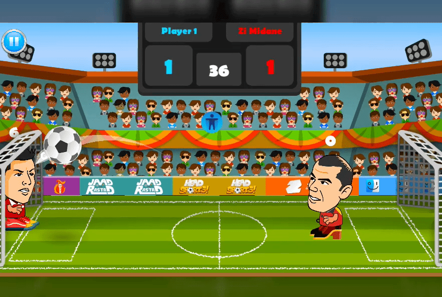 2 Player Head Football Screenshot 13