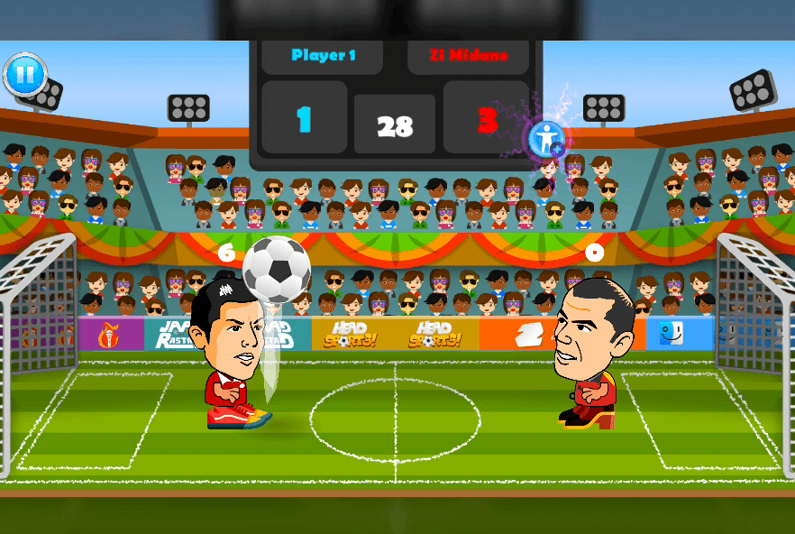 2 Player Head Football Screenshot 3