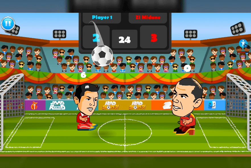 2 Player Head Football Screenshot 4