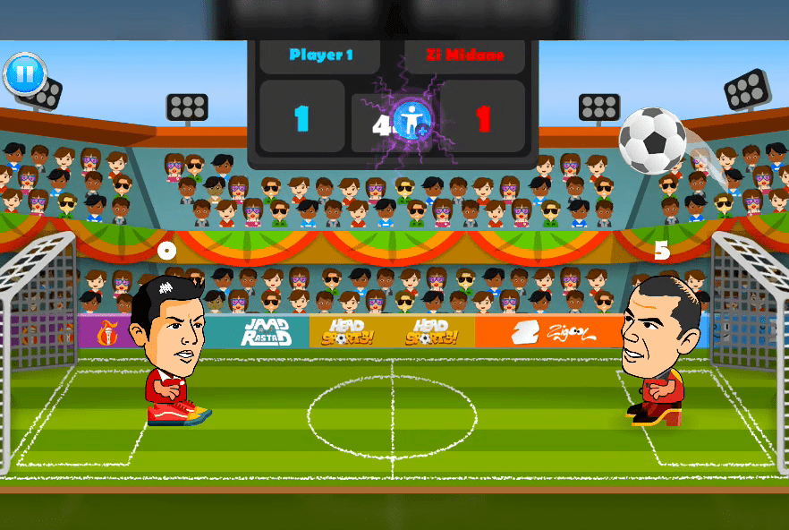 2 Player Head Football Screenshot 5