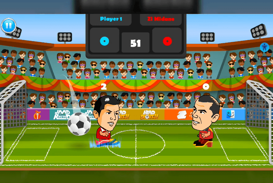 2 Player Head Football Screenshot 6