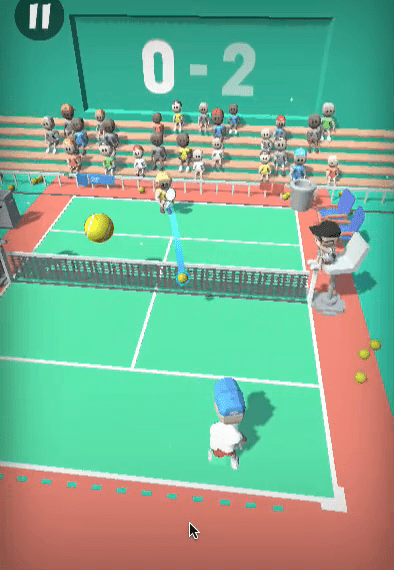 Tropical Tennis Screenshot 2