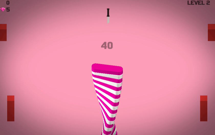 Knife vs Stack Screenshot 2 Knife vs Stack Screenshot 2
