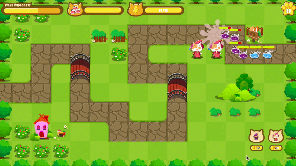 Cat Wizard Defense Screenshot 12