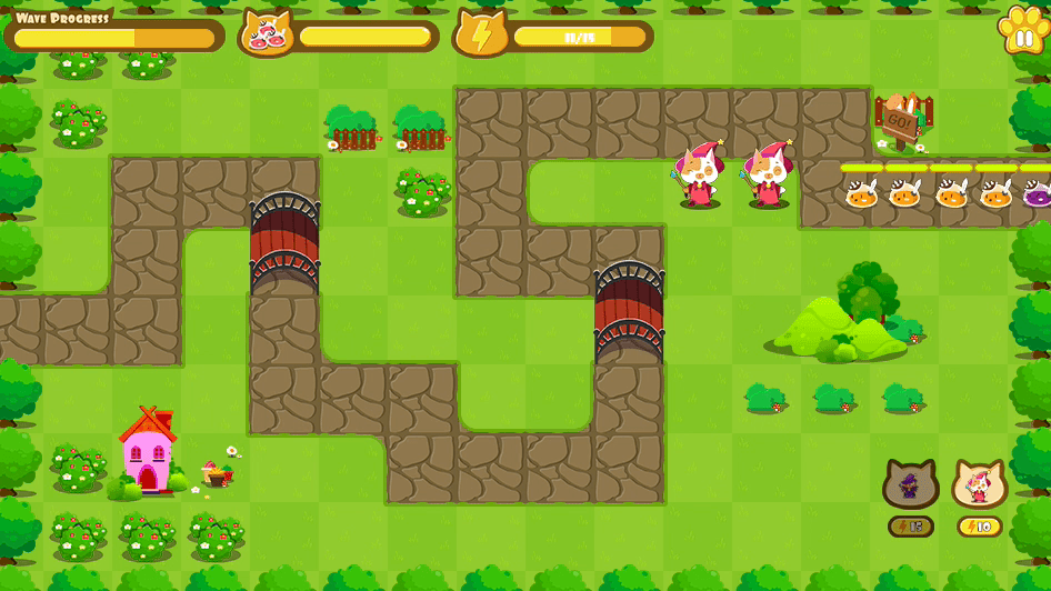 Cat Wizard Defense Screenshot 13