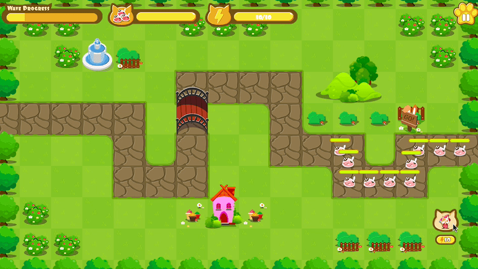 Cat Wizard Defense Screenshot 5