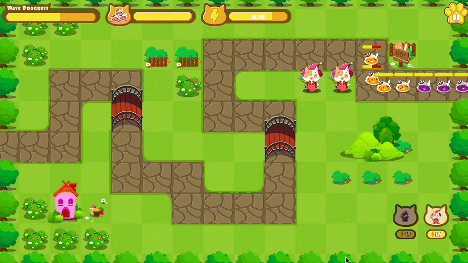 Cat Wizard Defense Screenshot 6