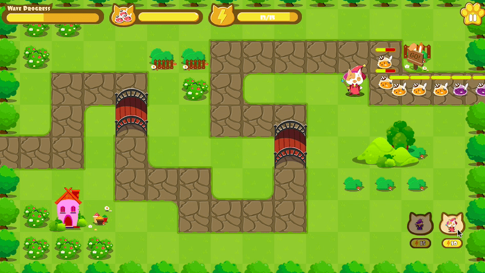 Cat Wizard Defense Screenshot 9