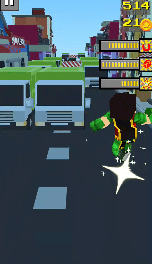 Craft Subway Runner Boy Screenshot 1