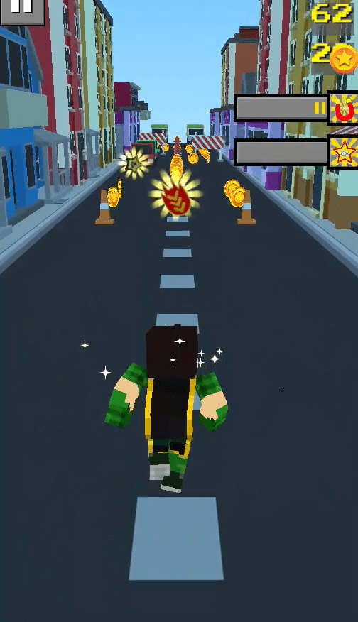 Craft Subway Runner Boy Screenshot 2