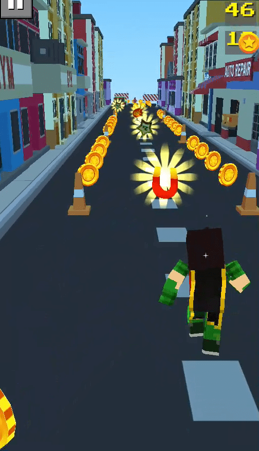 Craft Subway Runner Boy Screenshot 4