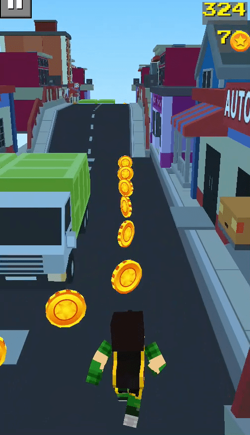 Craft Subway Runner Boy Screenshot 7 Craft Subway Runner Boy Screenshot 7