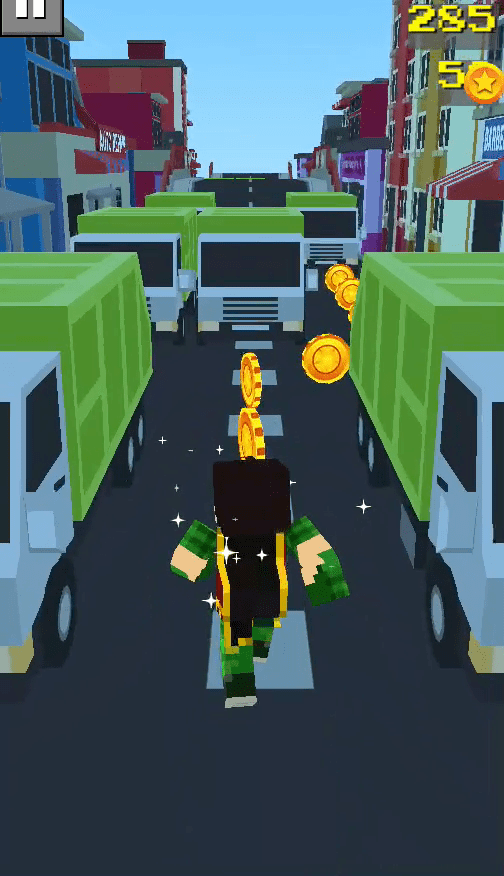 Craft Subway Runner Boy Screenshot 8