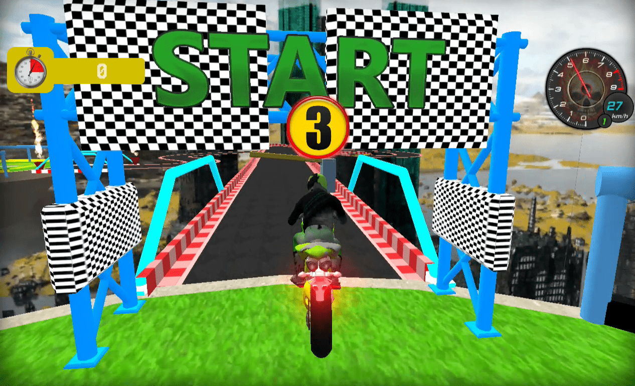 Bike Stunt Racing 3D Screenshot 1
