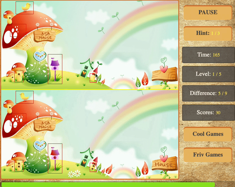Fantasy Scenery Differences Screenshot 1