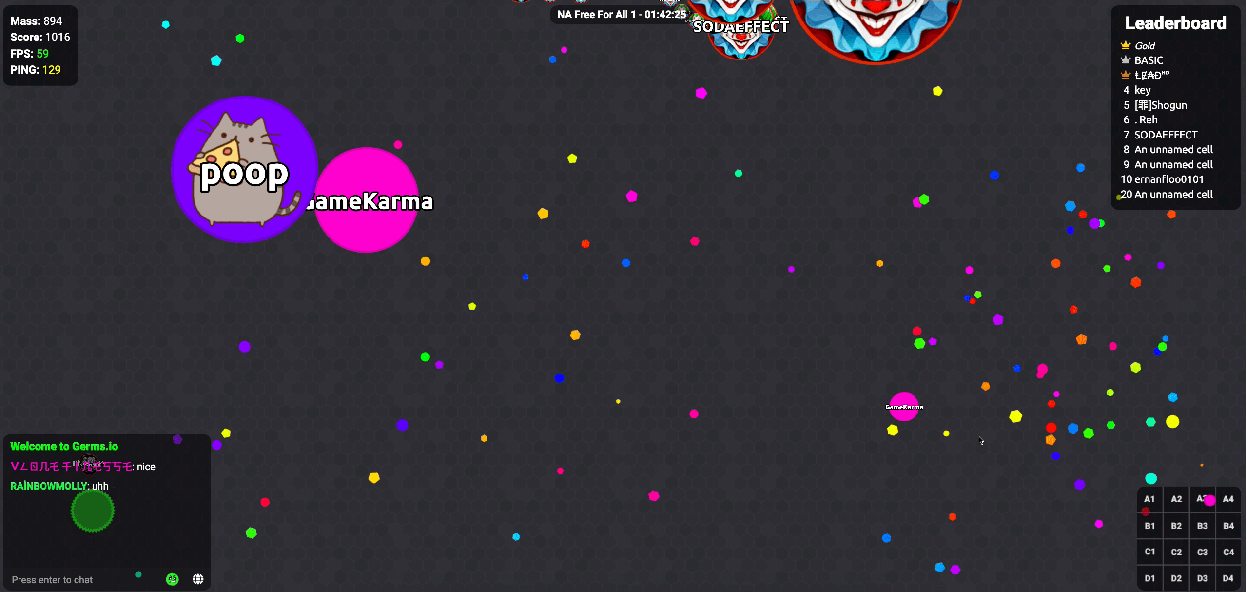 Germs.io Screenshot 1