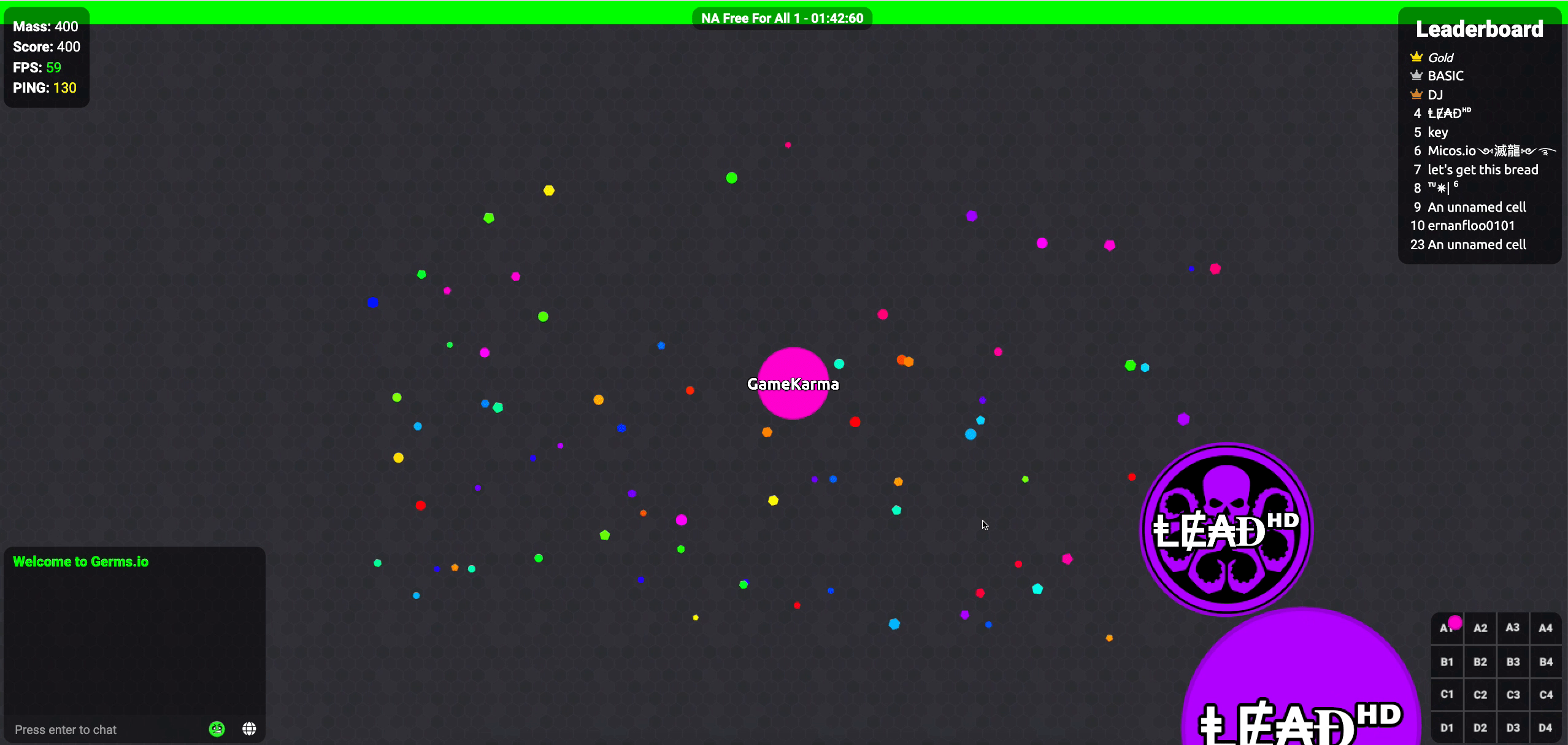 Germs.io Screenshot 2