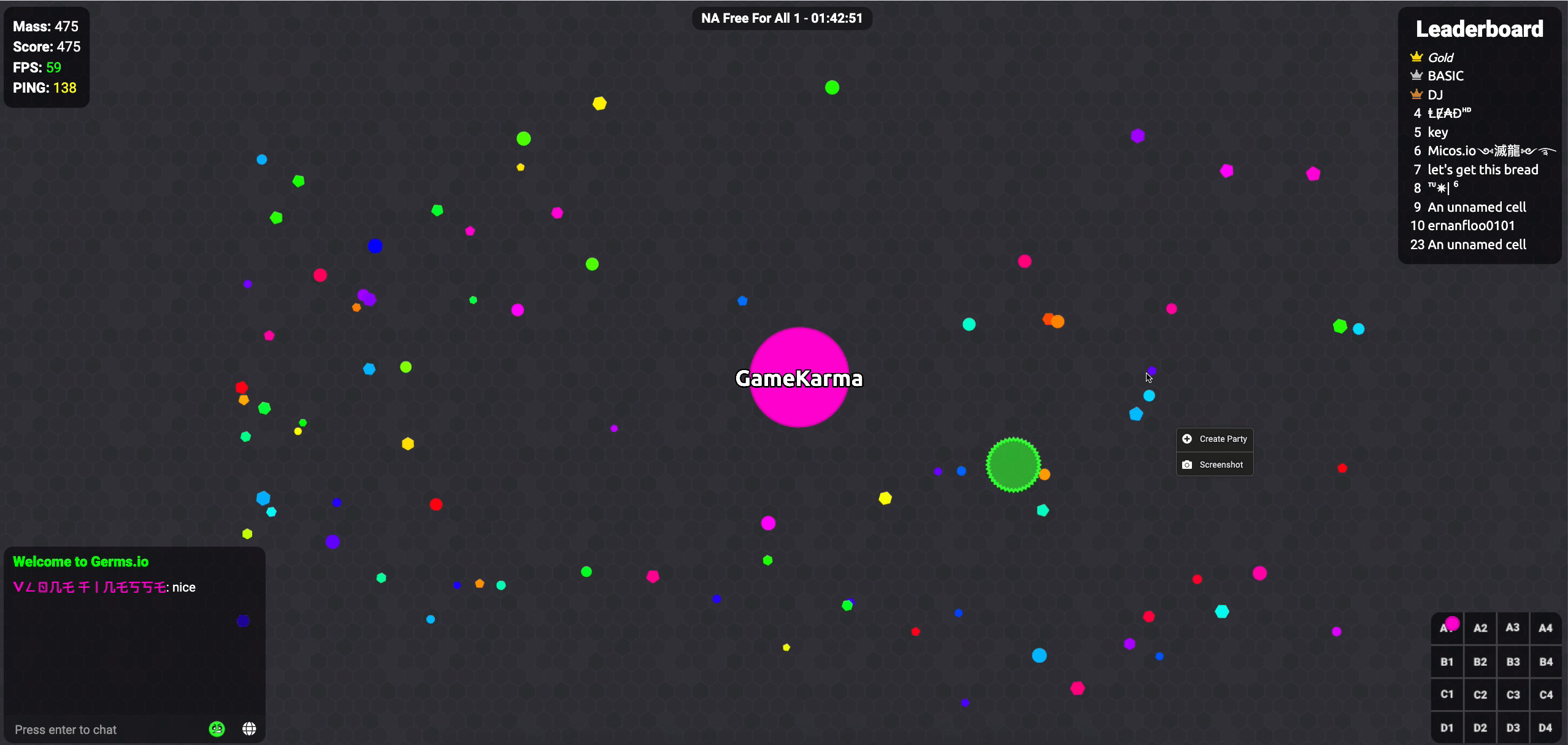 Germs.io Screenshot 9