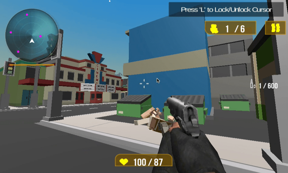 Block Pixel Cop Screenshot 8