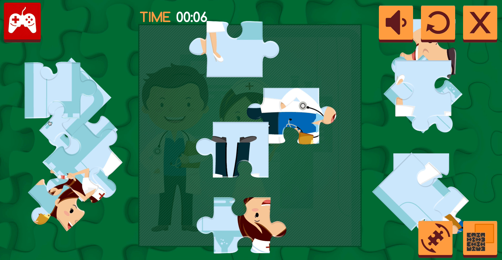 Medical Staff Puzzle Screenshot 11