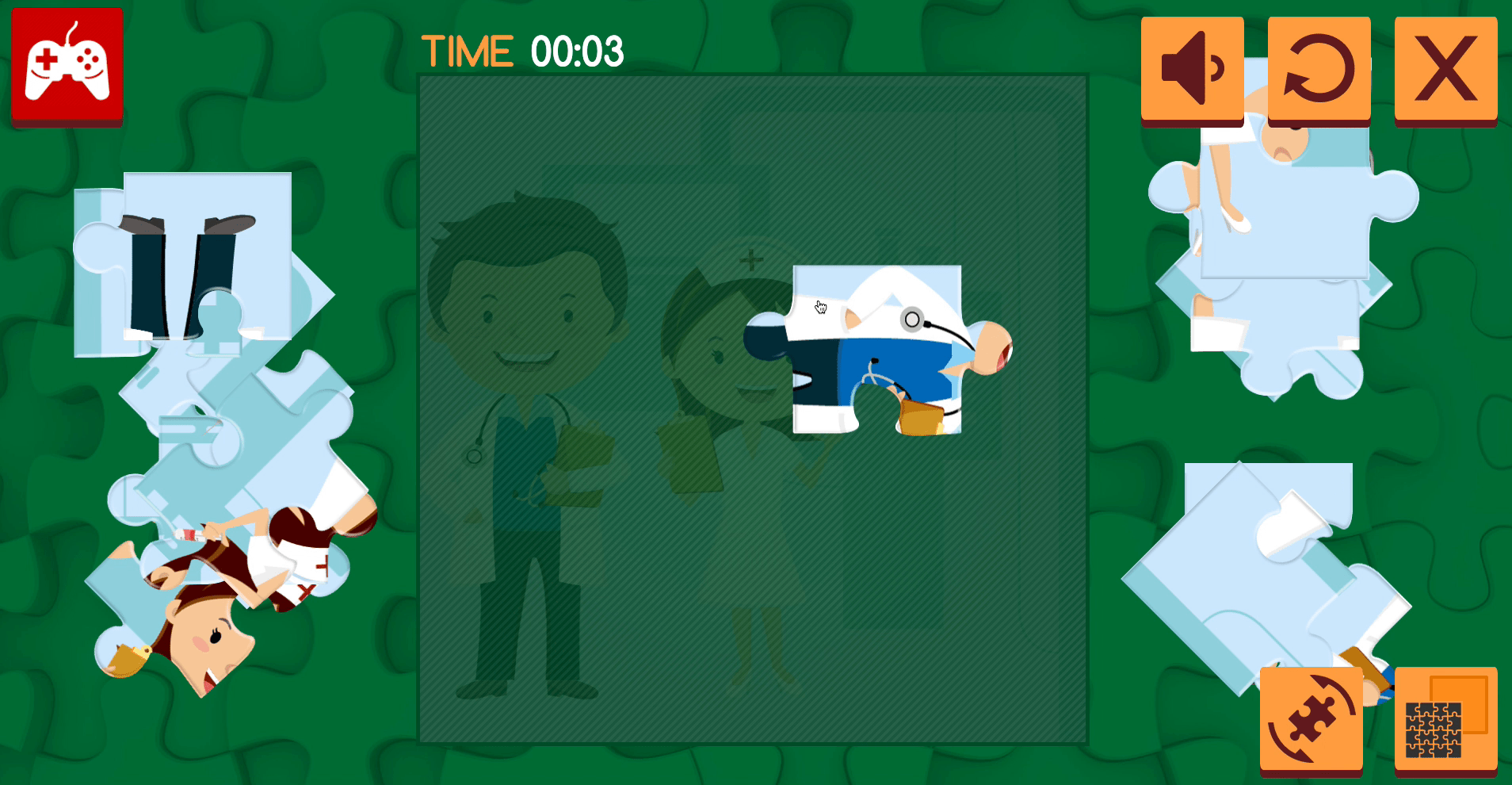 Medical Staff Puzzle Screenshot 3