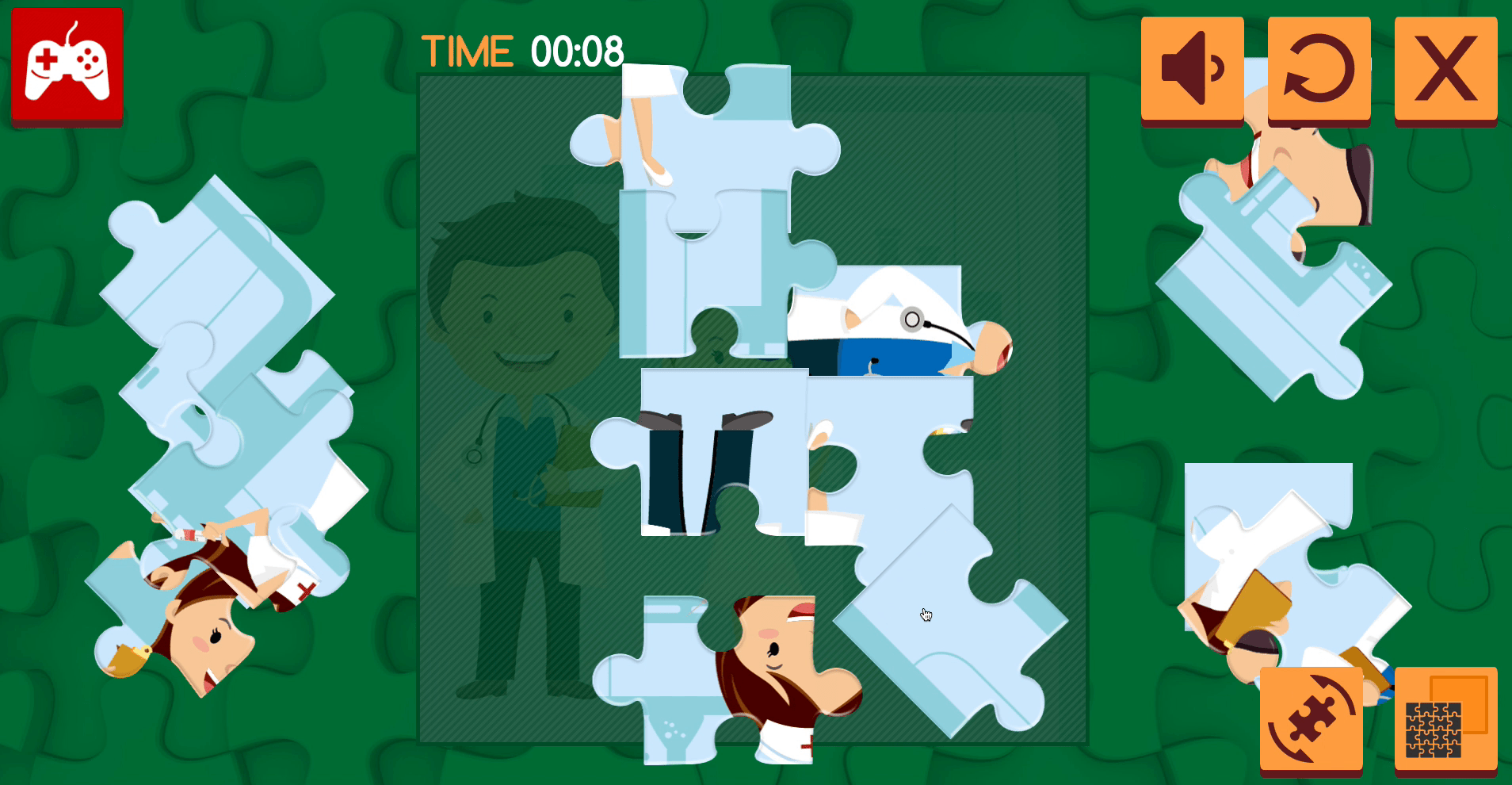 Medical Staff Puzzle Screenshot 4