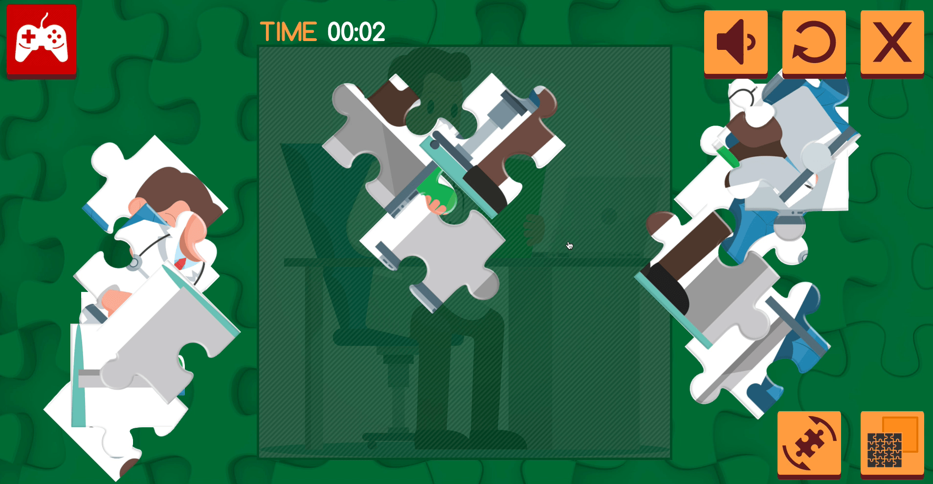 Medical Staff Puzzle Screenshot 7