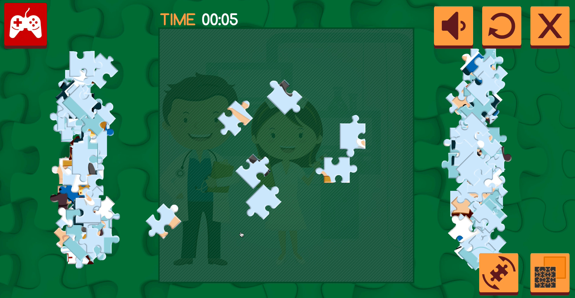 Medical Staff Puzzle Screenshot 8