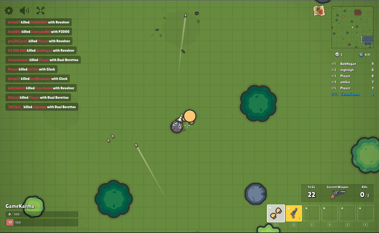 ZombsRoyale.io Screenshot 2 ZombsRoyale.io Screenshot 2